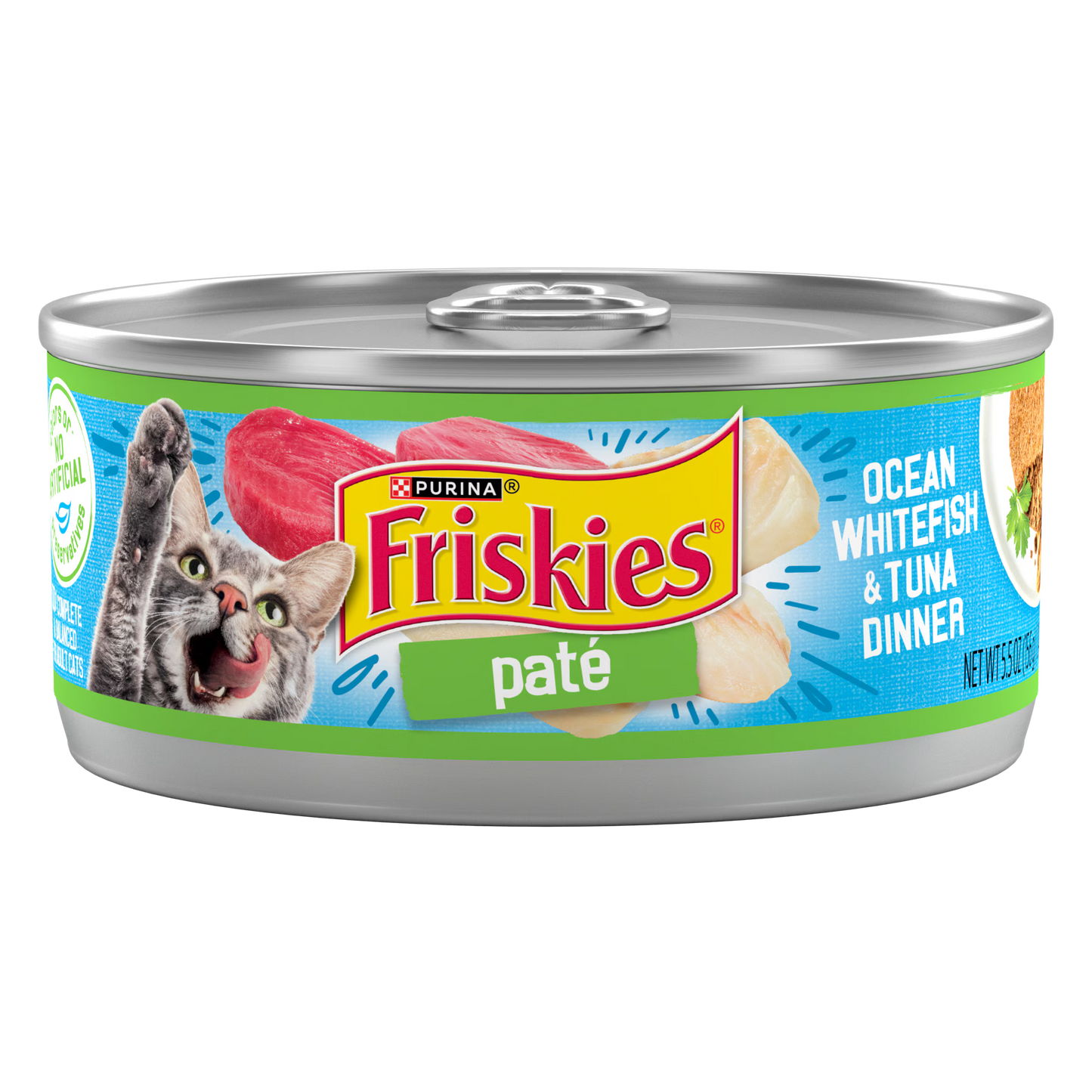 Purina Friskies Pate - Ocean Whitefish & Tuna