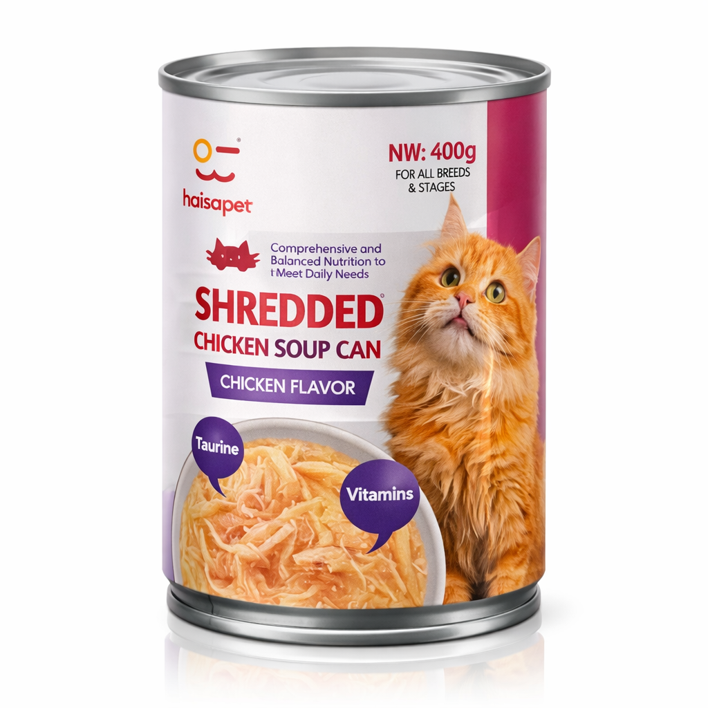 Haisenpet Shredded Chicken Soup Can 400g