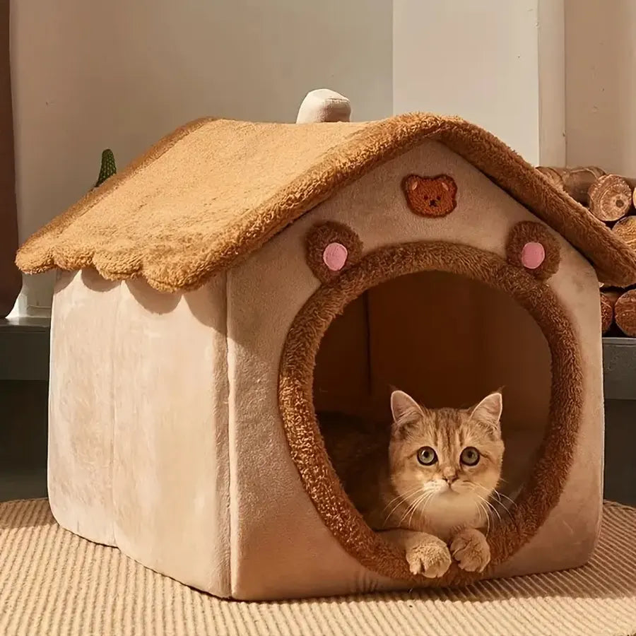 All-Season Cat Bed House