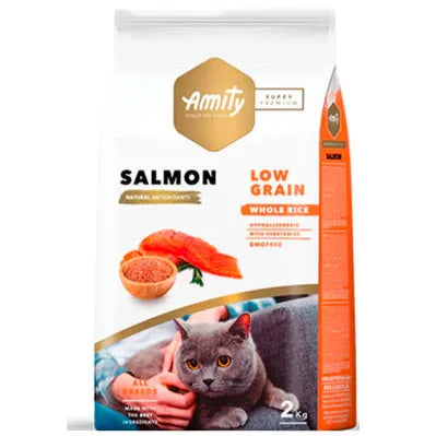 Amity Super Premium Adult Cat Dry Food - Salmon