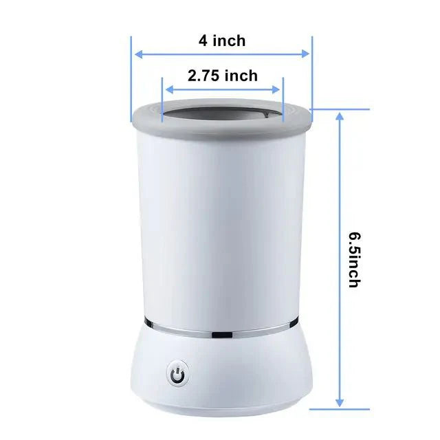 Automatic pet paw cleaner and massager