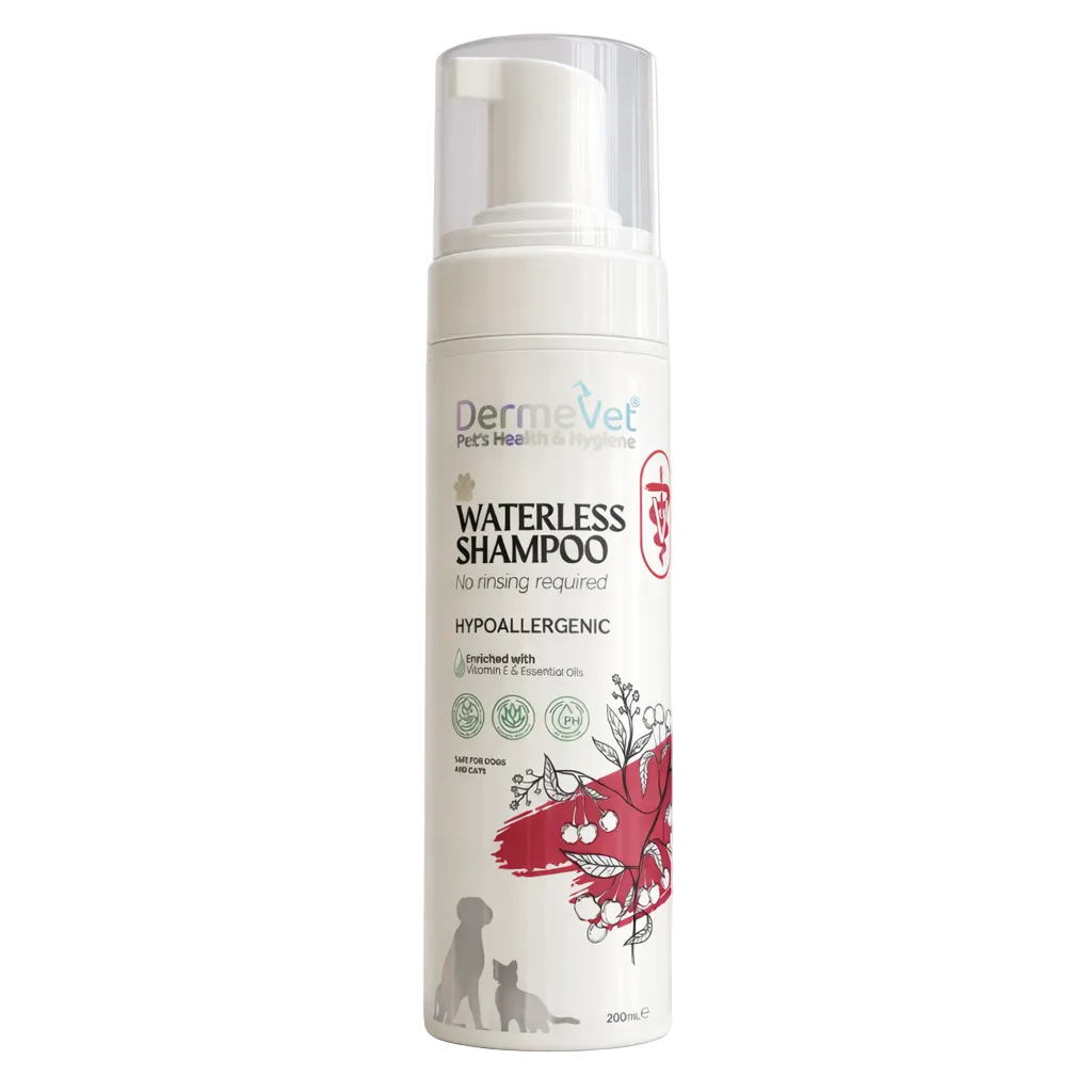 DermeVet Cherry Waterless Shampoo