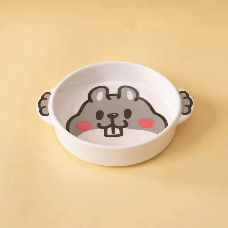 Glass Bowls With Drawings