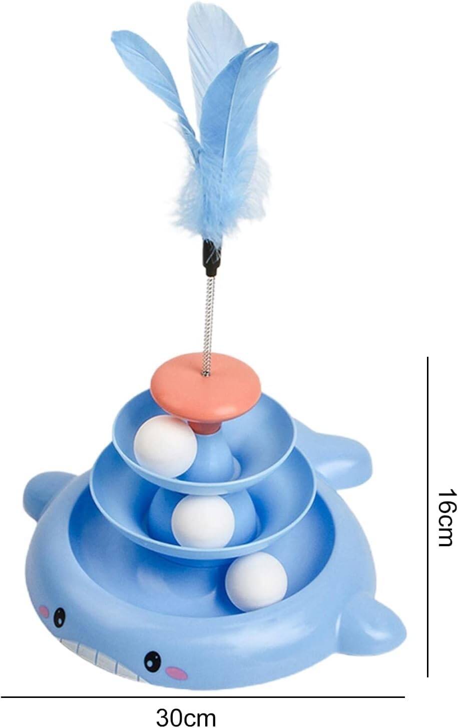 Cat Ball Track Tower