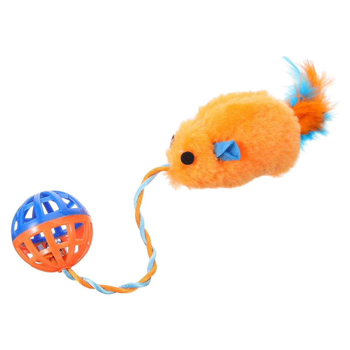 Mouse With Ball Cat Toy