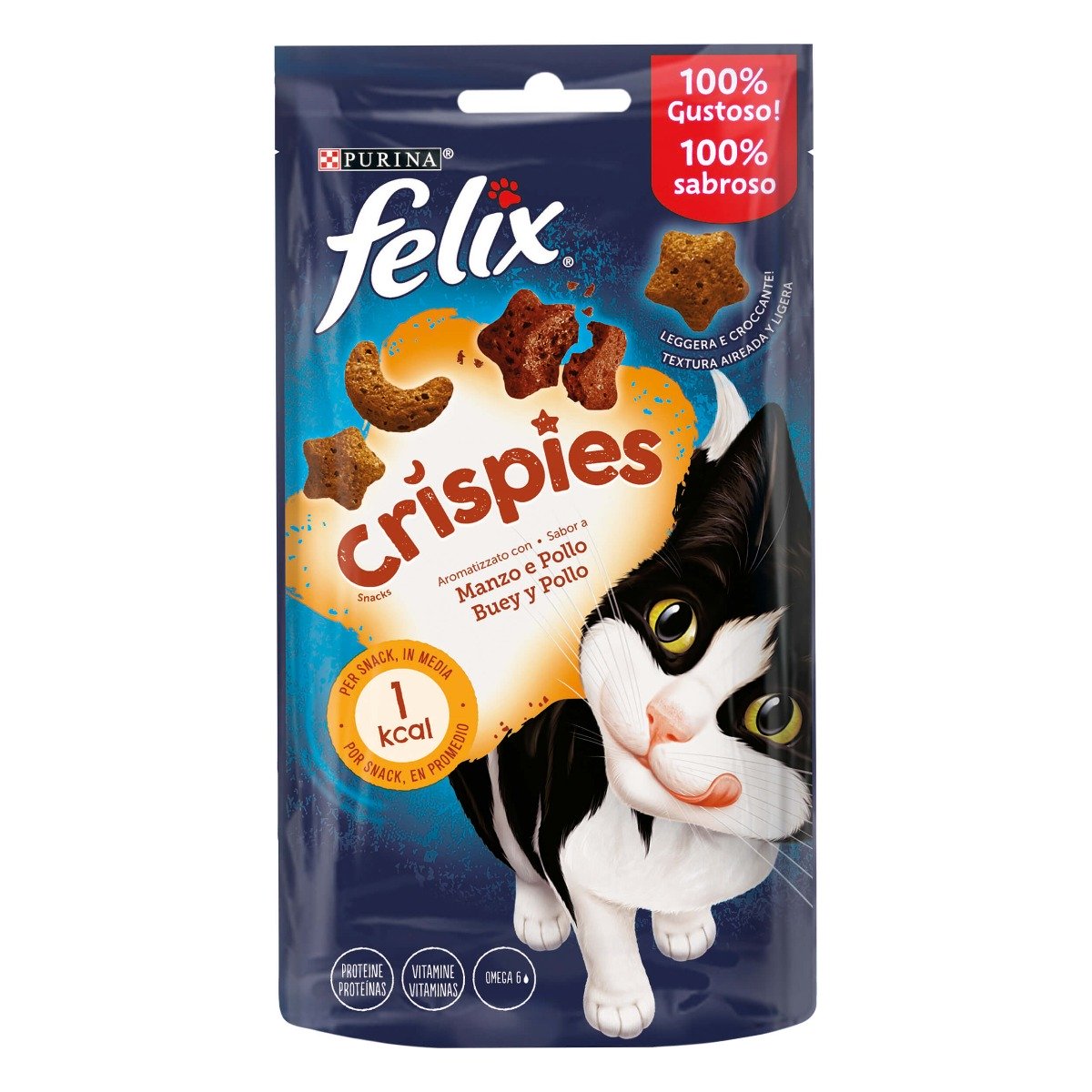 Felix Crispies - Manzo e Pollo