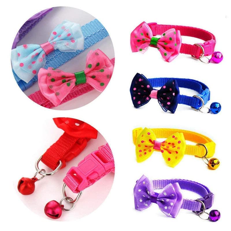 Cat Colorful Bow Collar