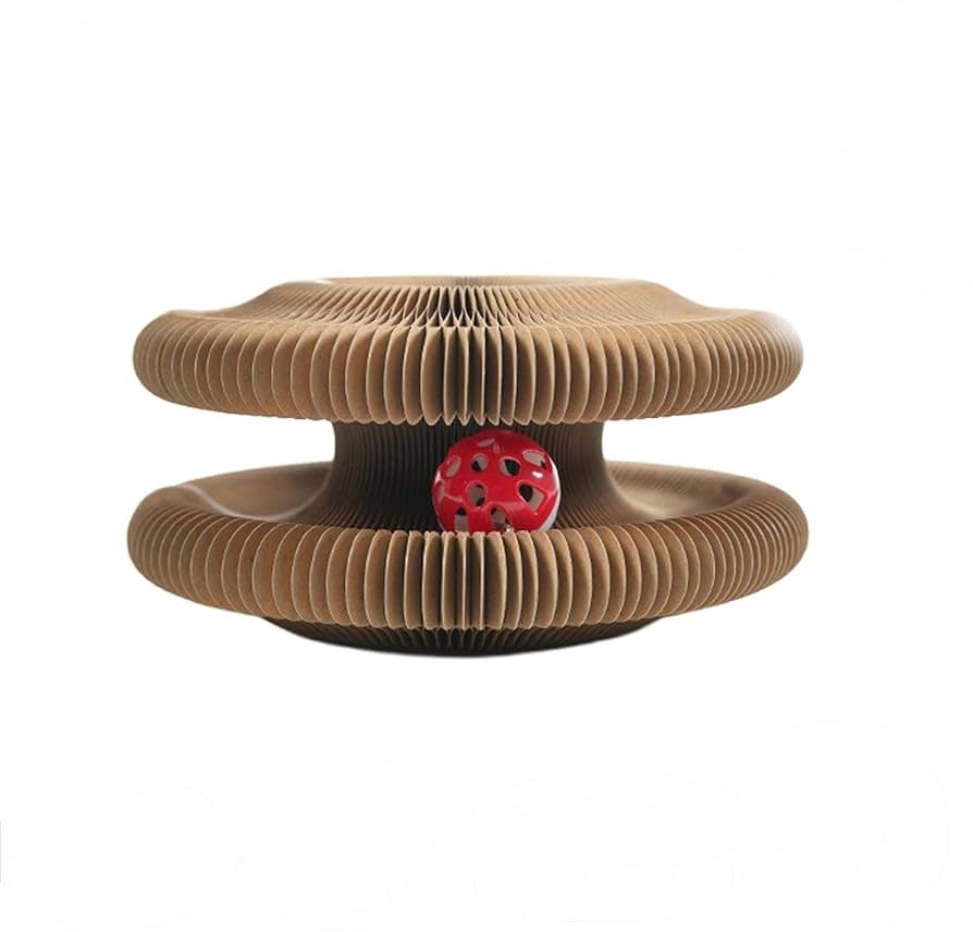 Wooden Accordion Scratcher