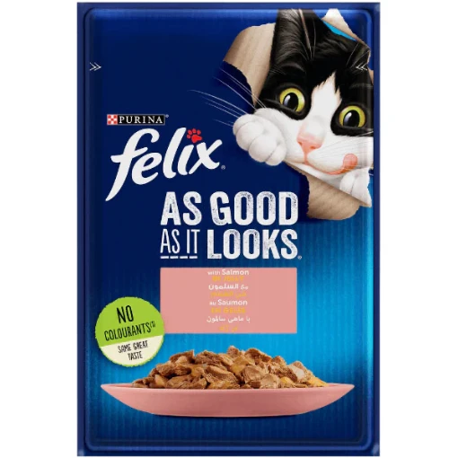 Purina Felix In Jelly - With Salmon
