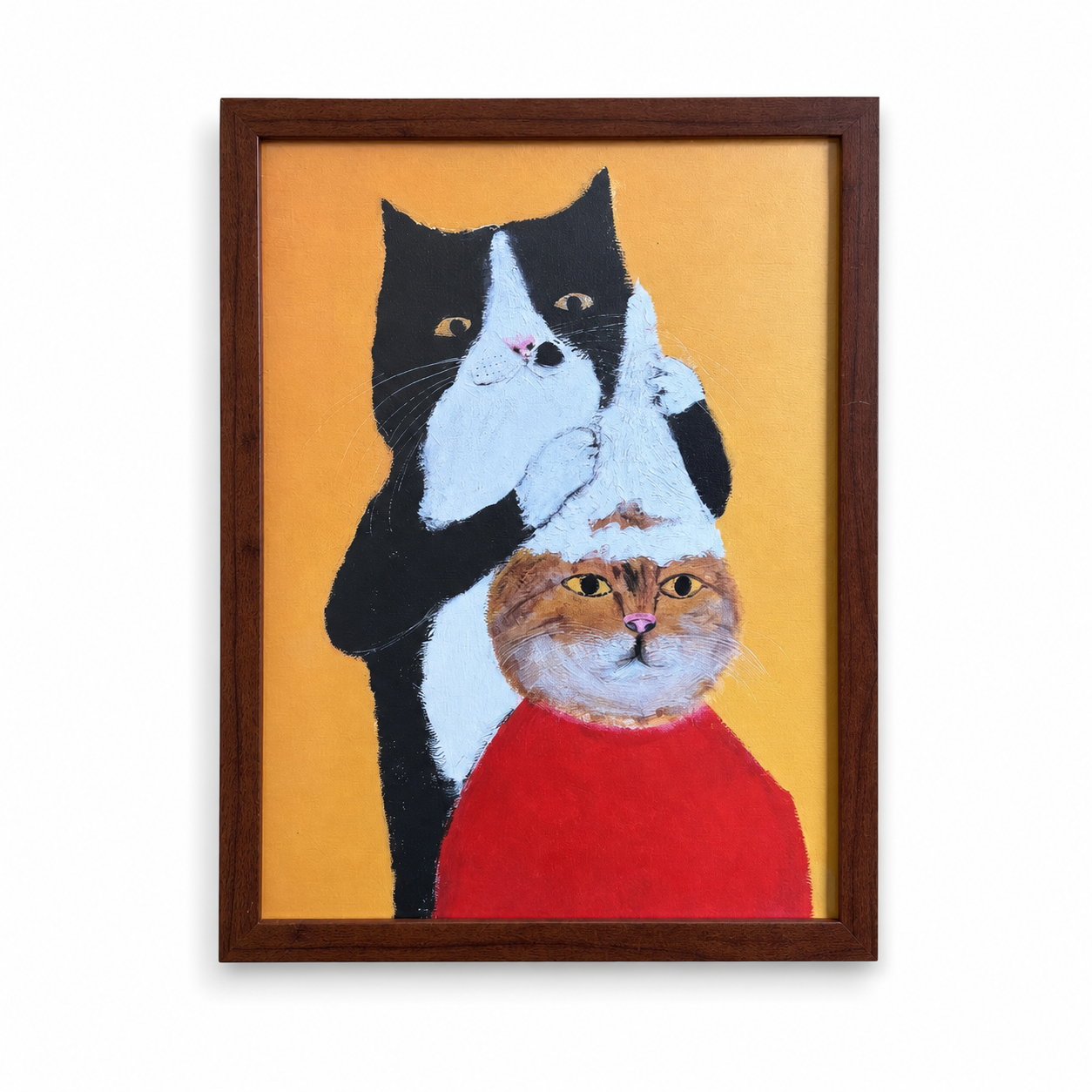 Framed Cat Picture 1