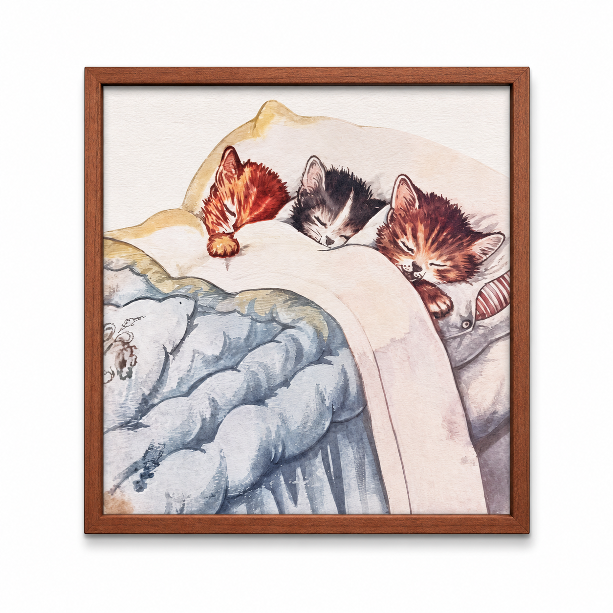 Framed Cat Picture 10
