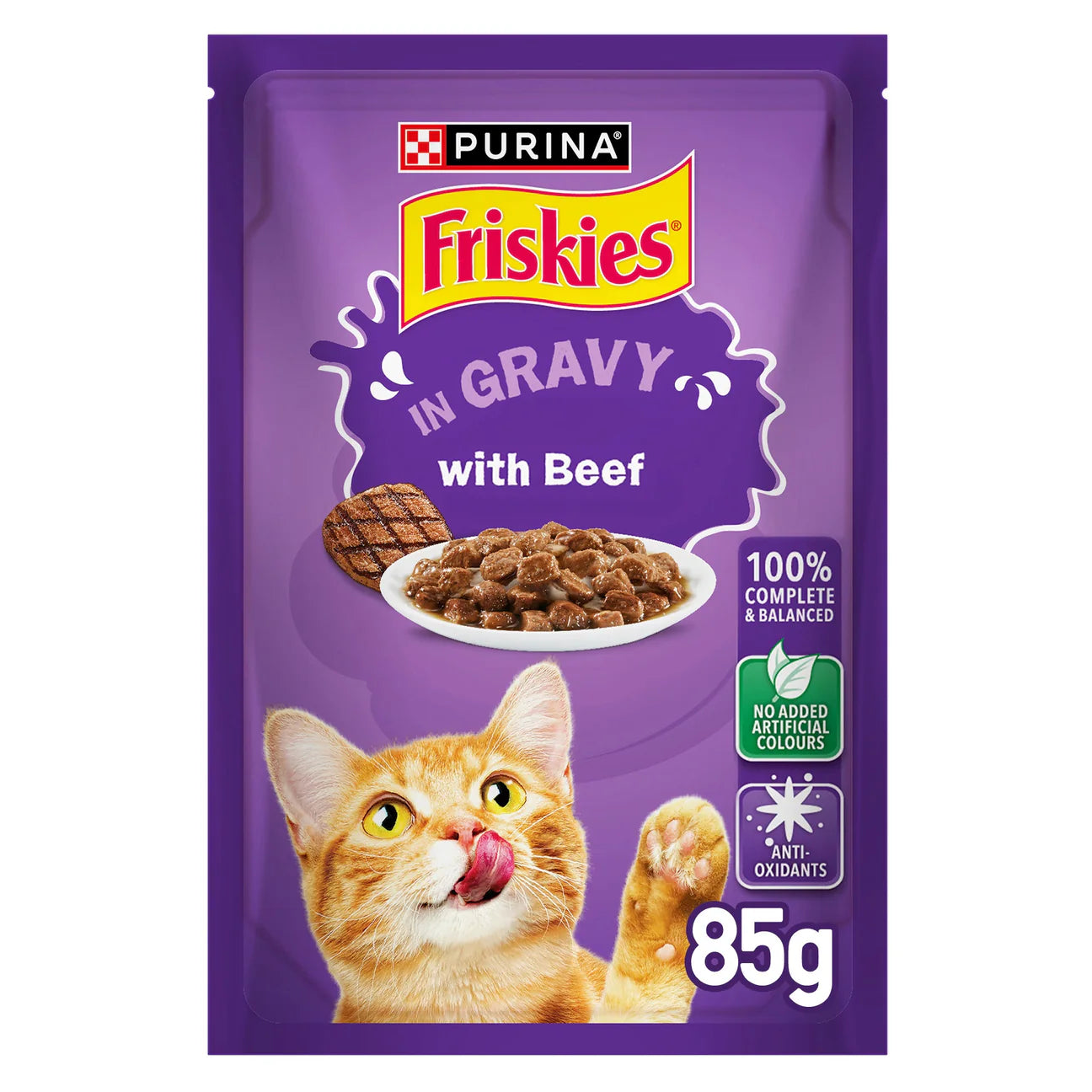 Purina Friskies In Gravy With Beef