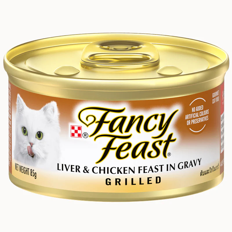 Purina Fancy Feast Liver & Chicken Feast In Gravy
