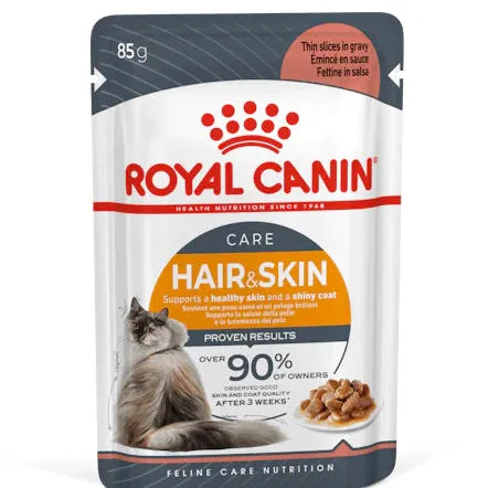 Royal Canin - Wet Hair & Skin Gravy Cat Food