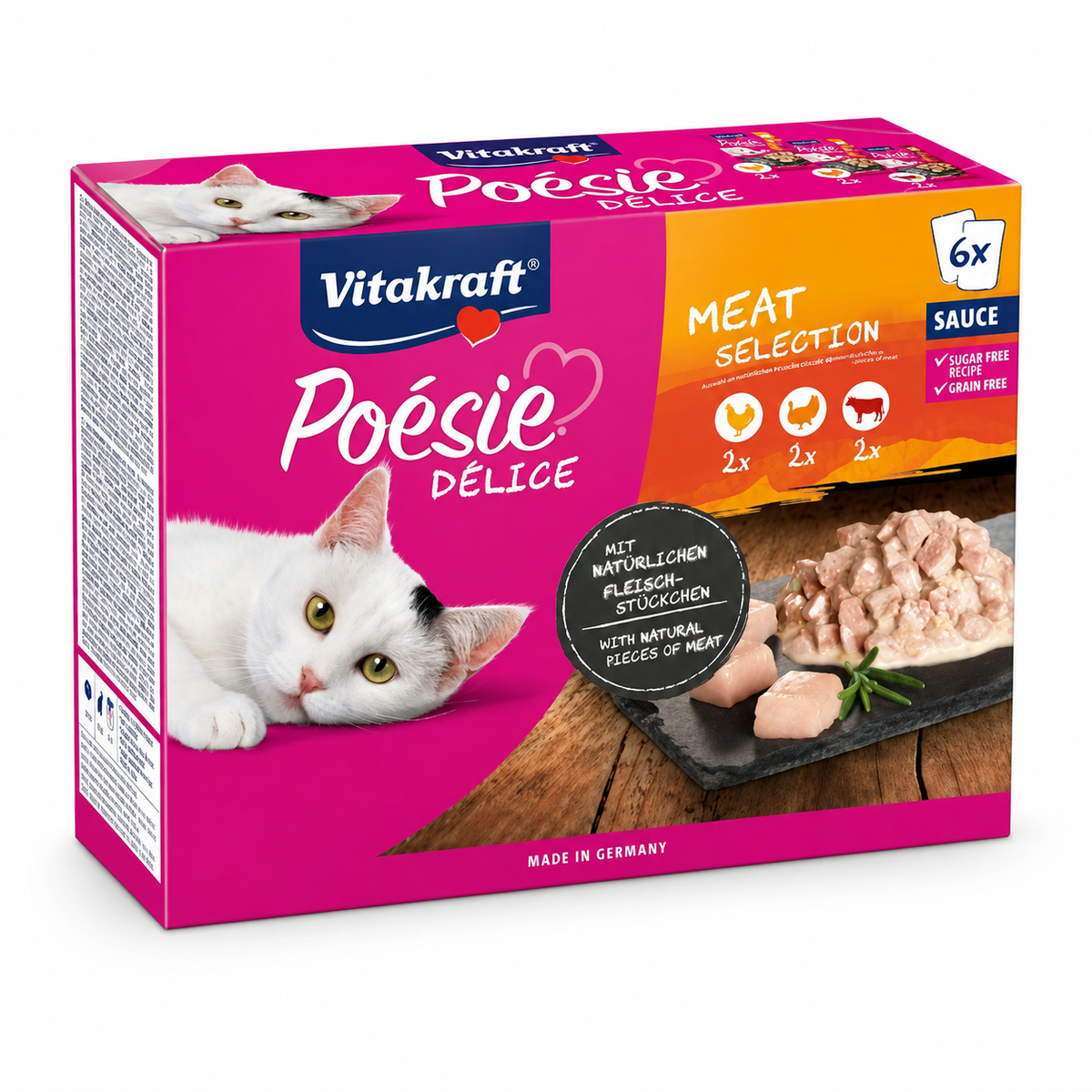 Vitakraft Poesie Delice - Meat Selection x6