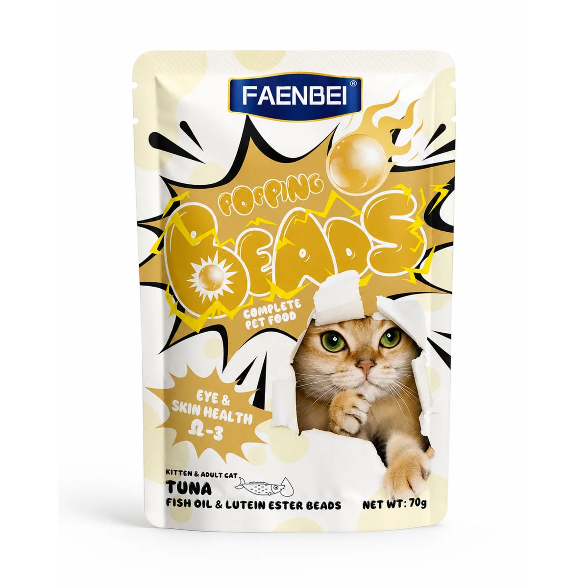 Faenbei Popping Duck Lutein Ester Beads