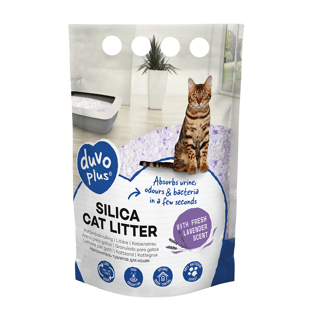 Duvo Plus - Silica Crystal Cat Litter 5L