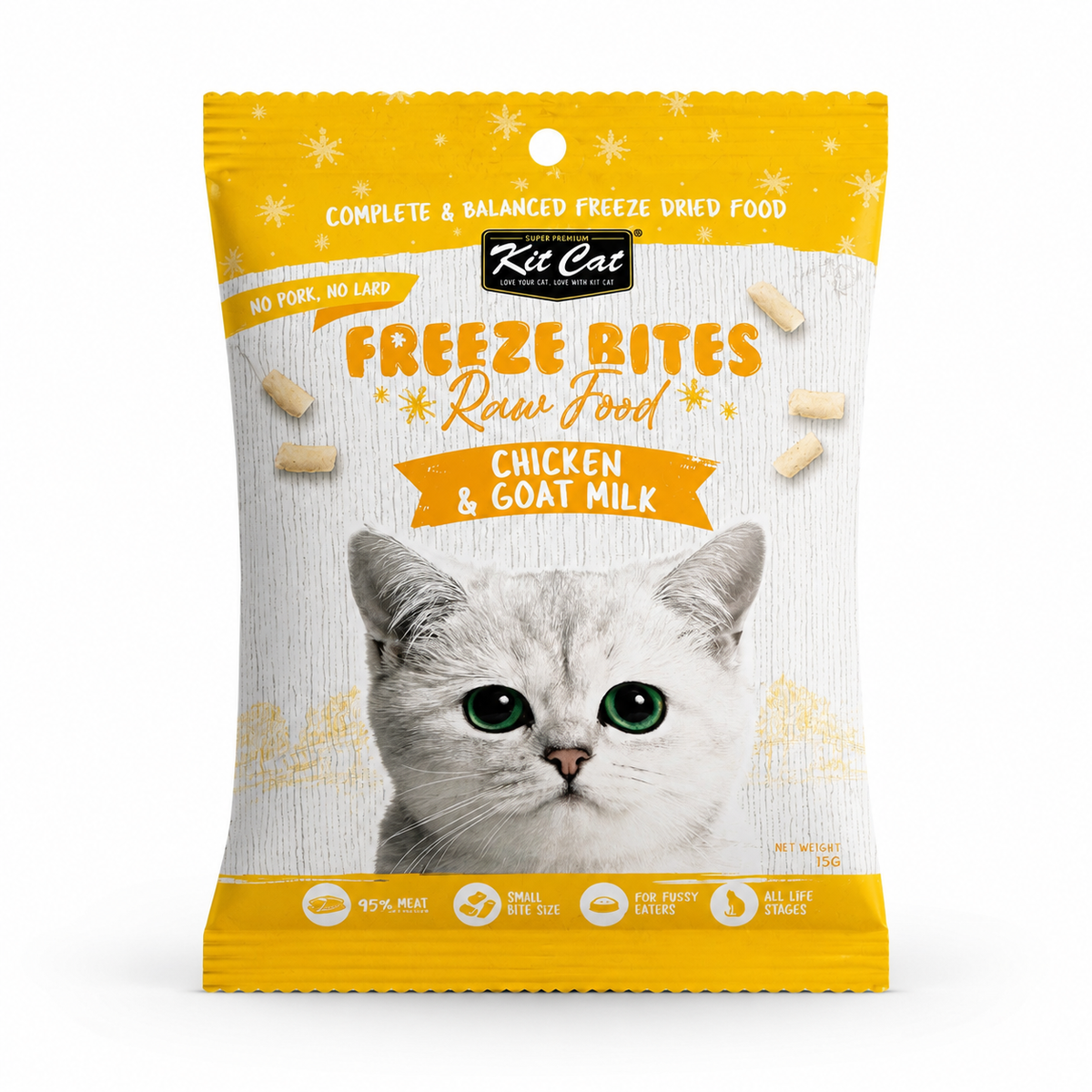 Kit Cat Freeze Bites - Chicken Goat Milk