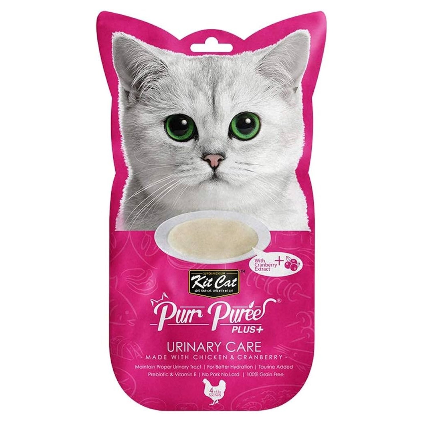 Kit Cat Purr Purée Treats - Urinary Care