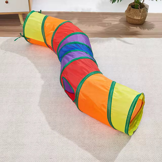 Cat Colorful Tunnel