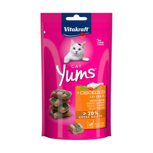 Vitakraft Yums Chicken Cat Grass