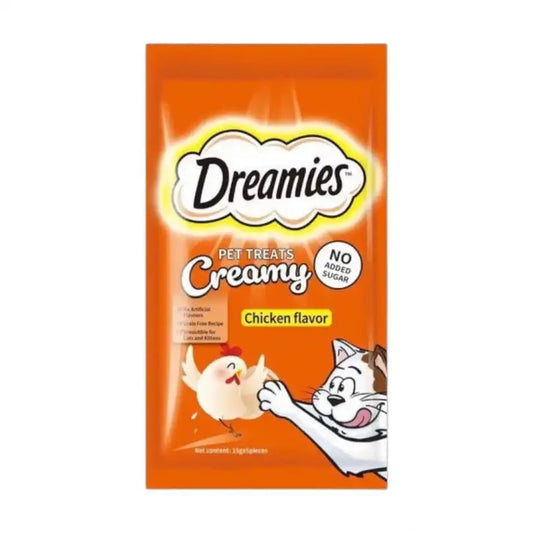Dreamies Creamy Treats - Chicken Flavor