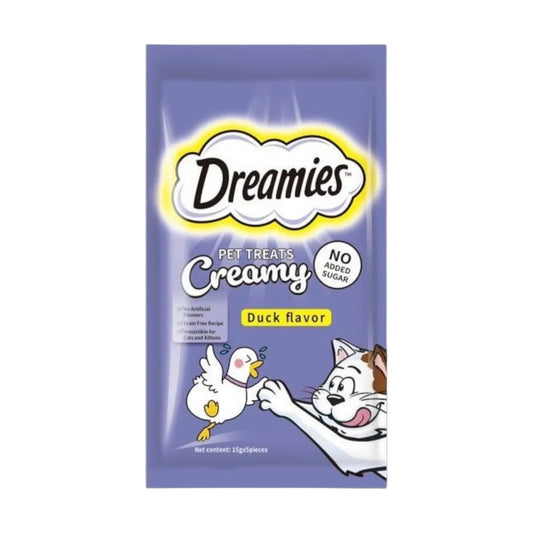 Dreamies Creamy Treats - Duck Flavor