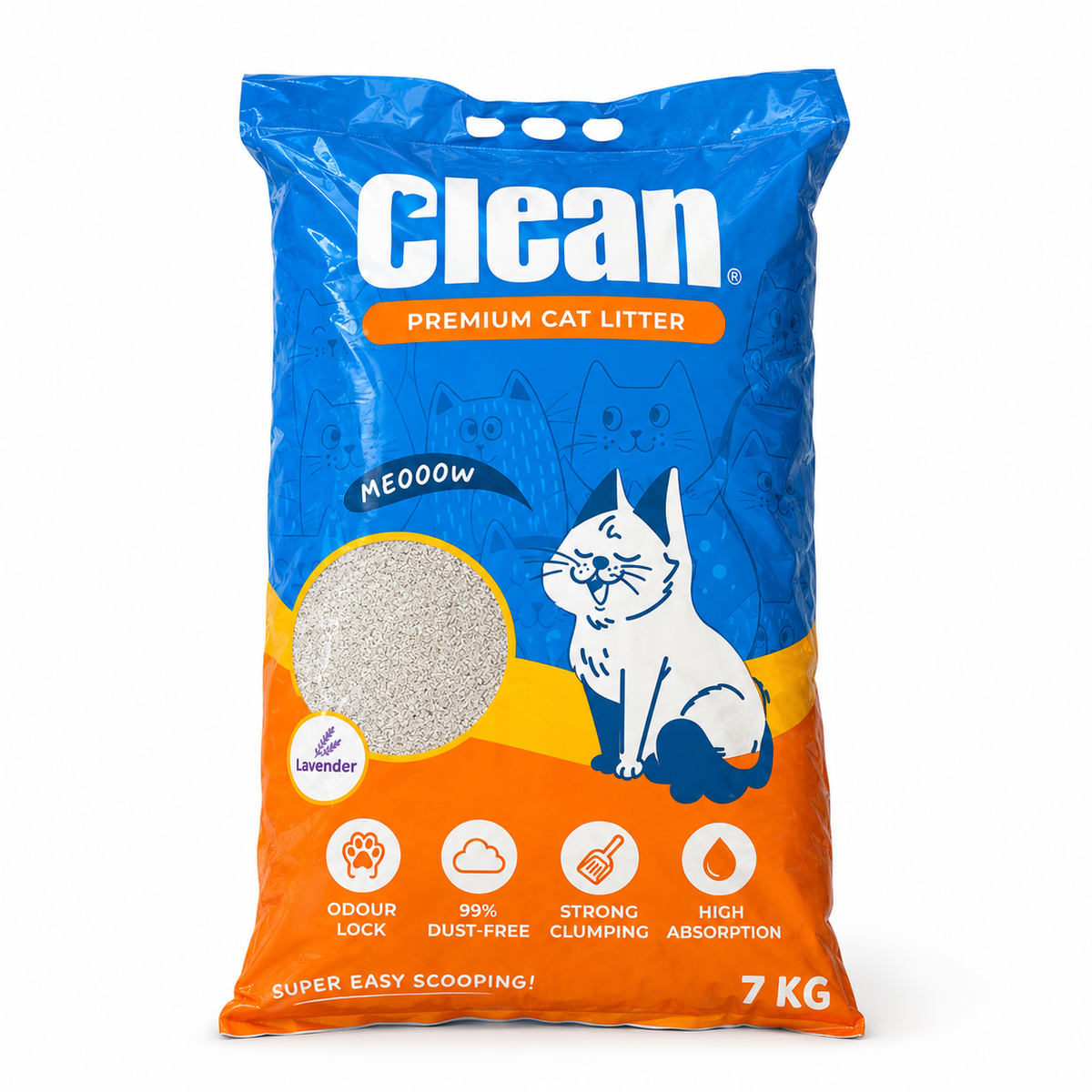 Clean Litter Lavender 7kgs