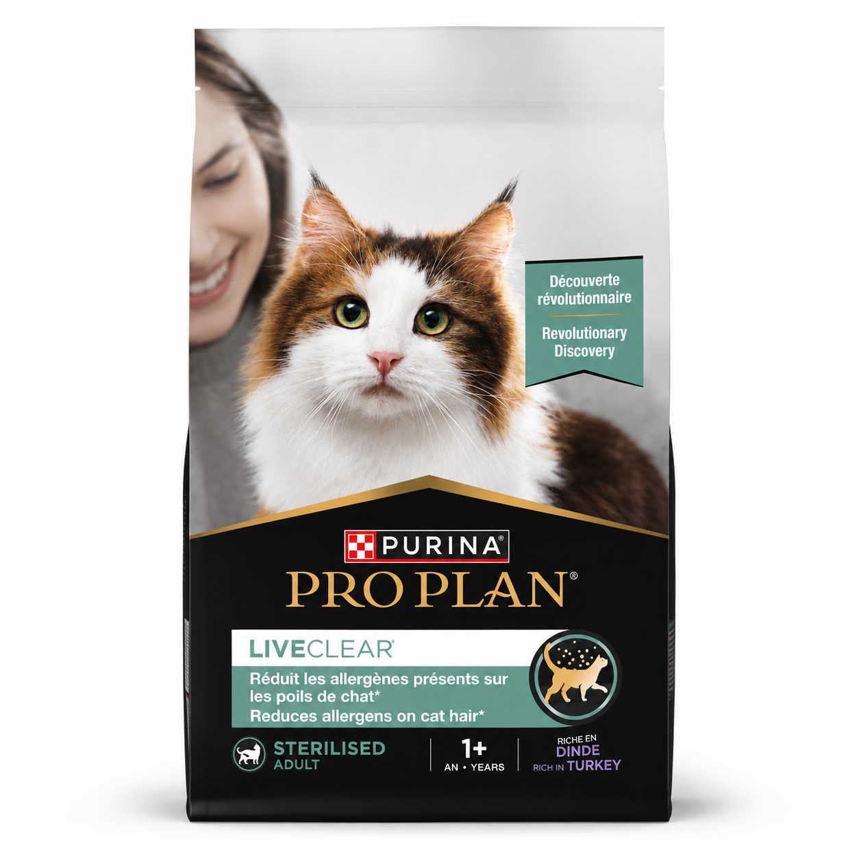 Purina ProPlan LiveClear Sterilized Adult Turkey