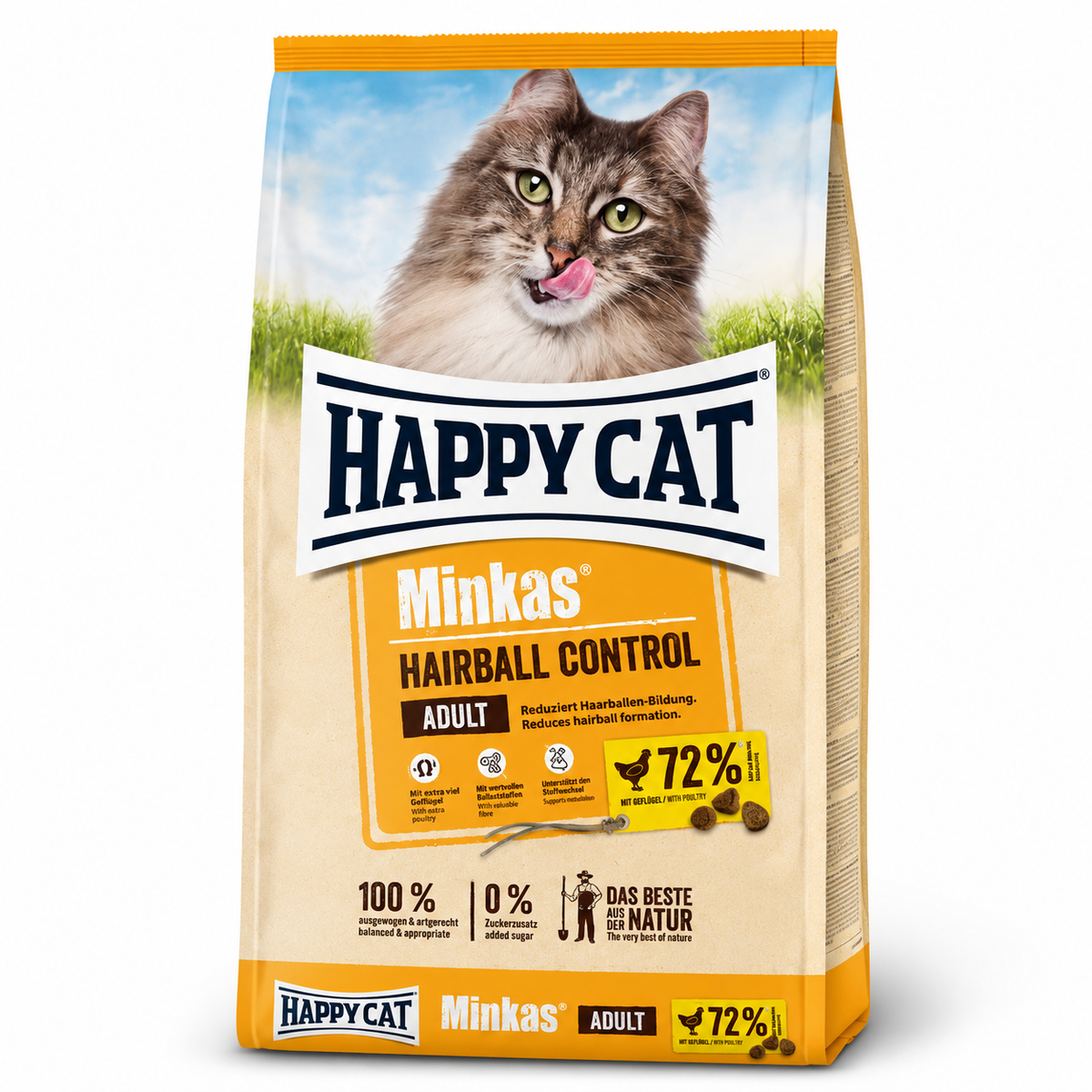 Happy Cat Adult Hairball Control Chicken