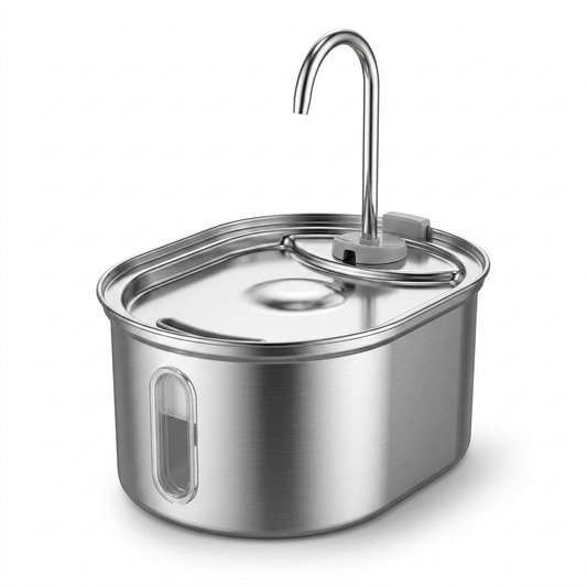 Oval Stainless Water Fountain