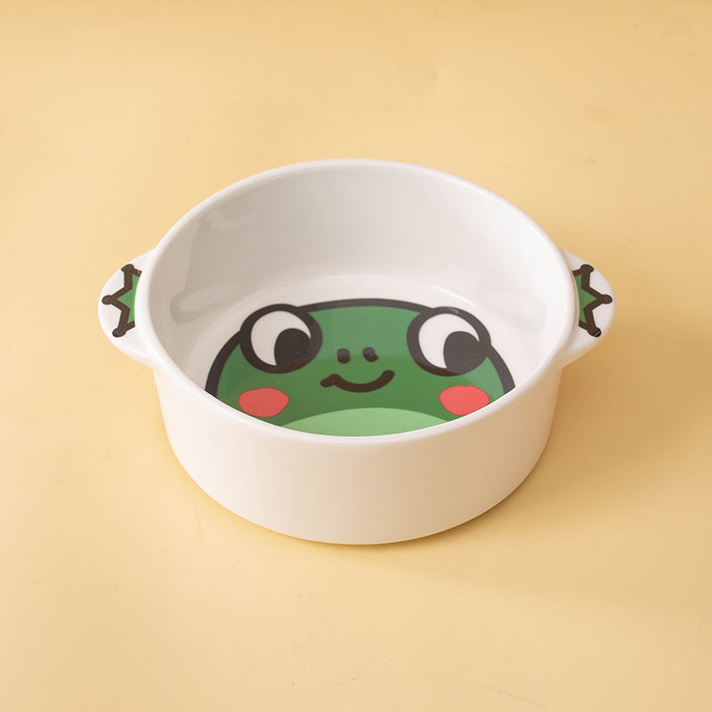 Glass Bowls With Drawings