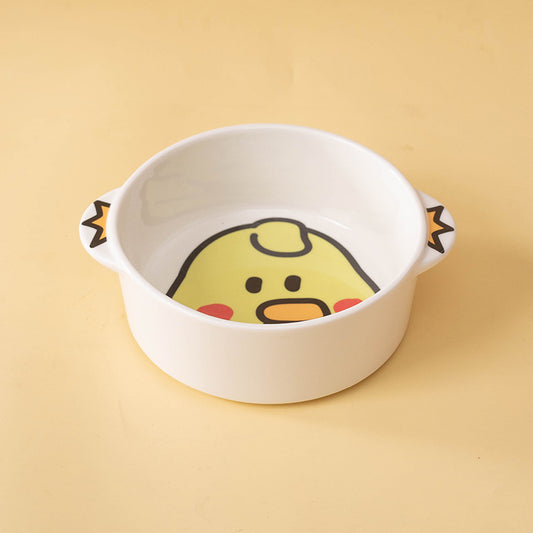 Glass Bowls With Drawings