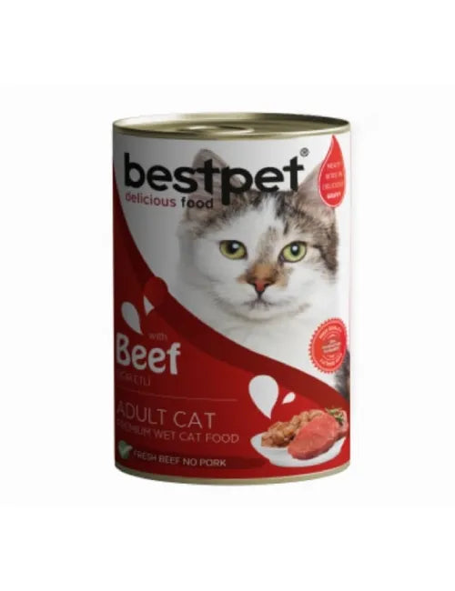BestPet Adult Cat - Beef Wet Food