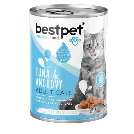 BestPet Adult Cat - Tuna & Anchovy Wet Food
