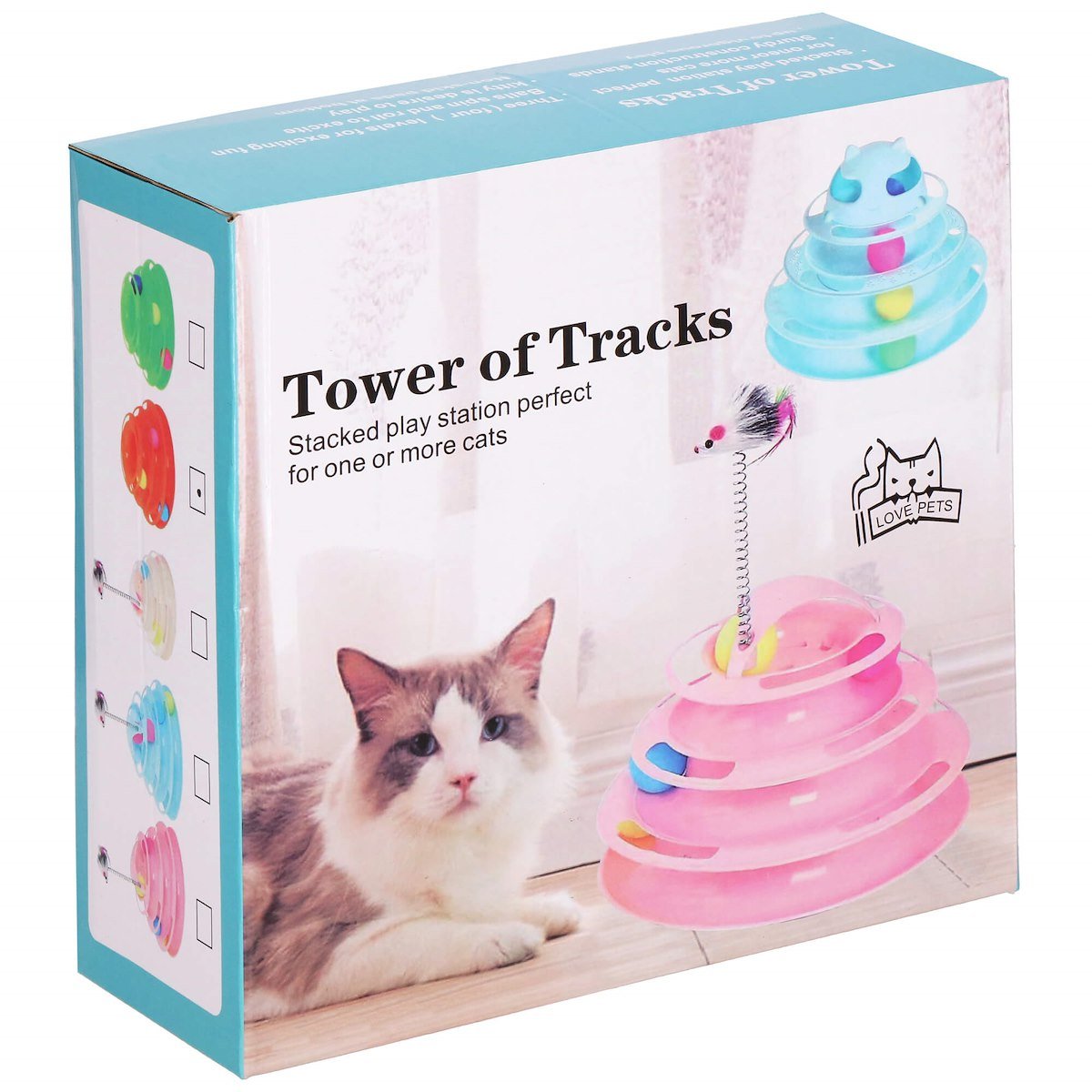 Cat Tower Of Tracks