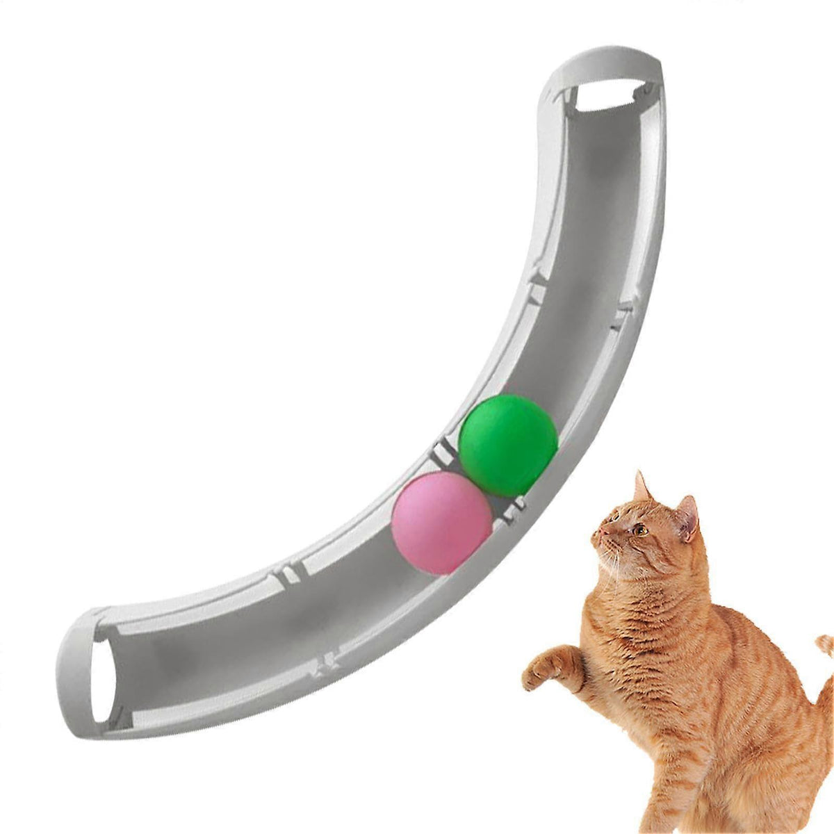 Grey Track Balls Toy