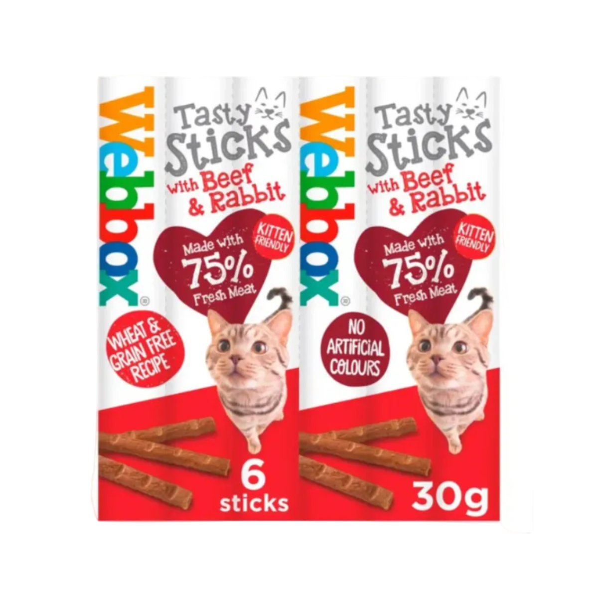 Webbox Tasty Sticks - Beef & Rabbit