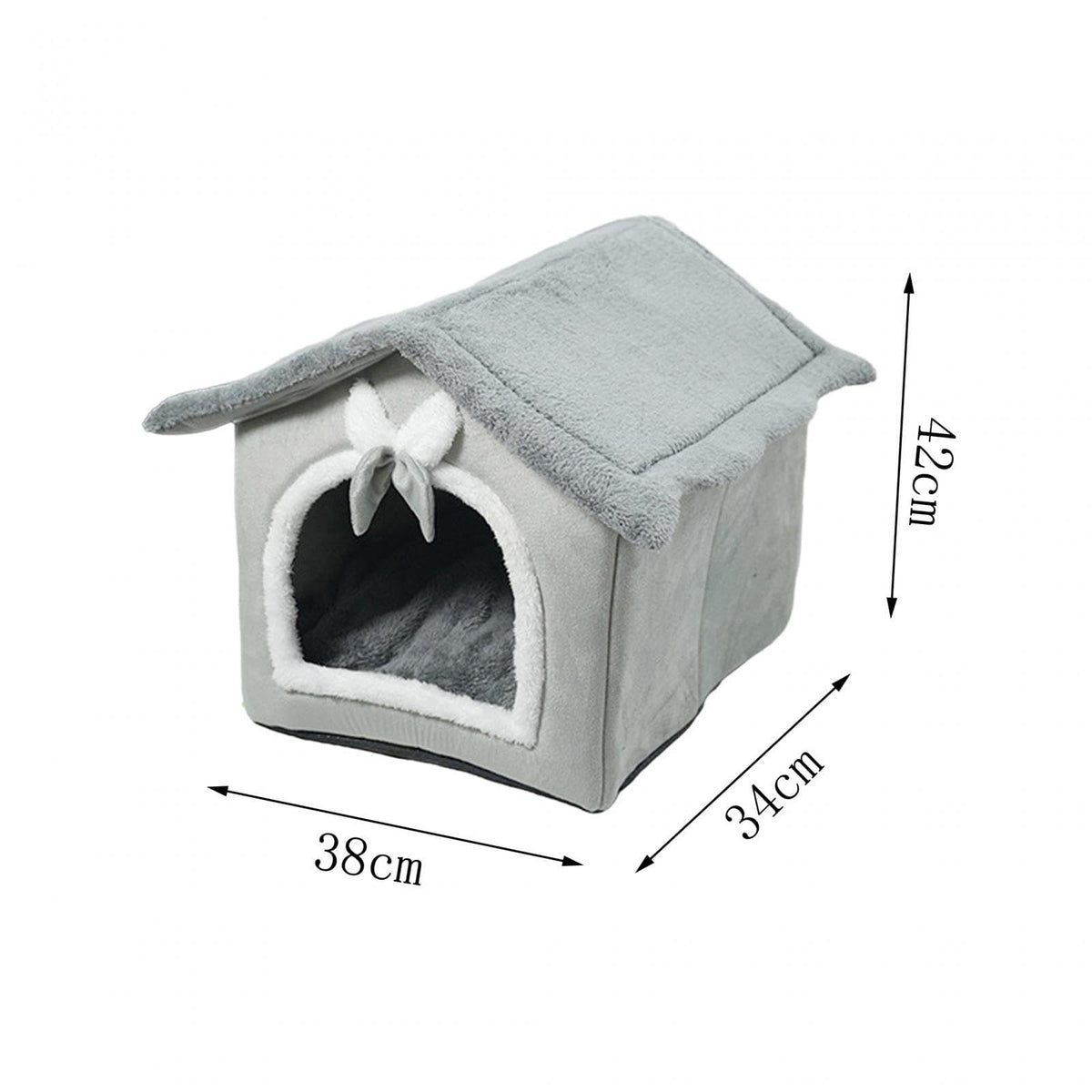 Grey House Pet Bed