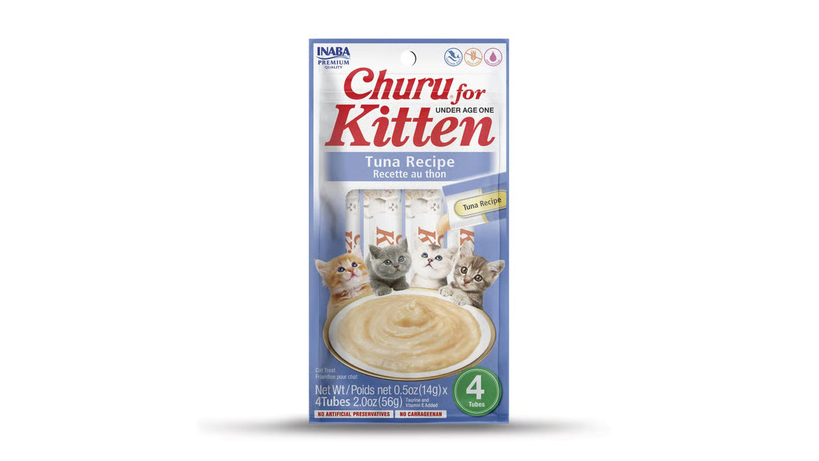 INABA Churu For Kitten Creamy Tuna Recipe