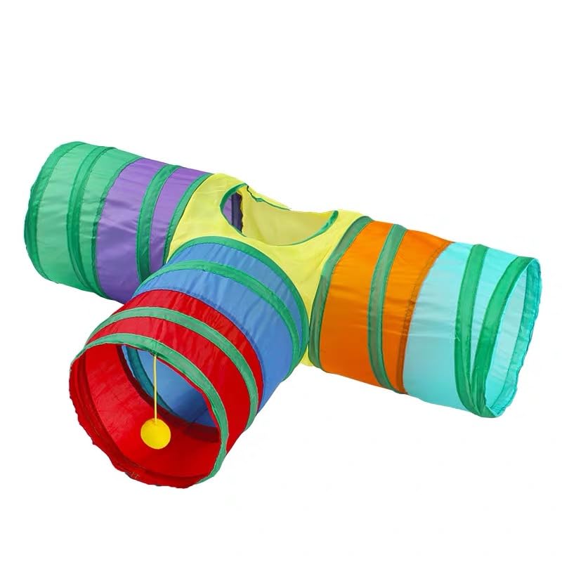 Colorful Triangle Tunnel