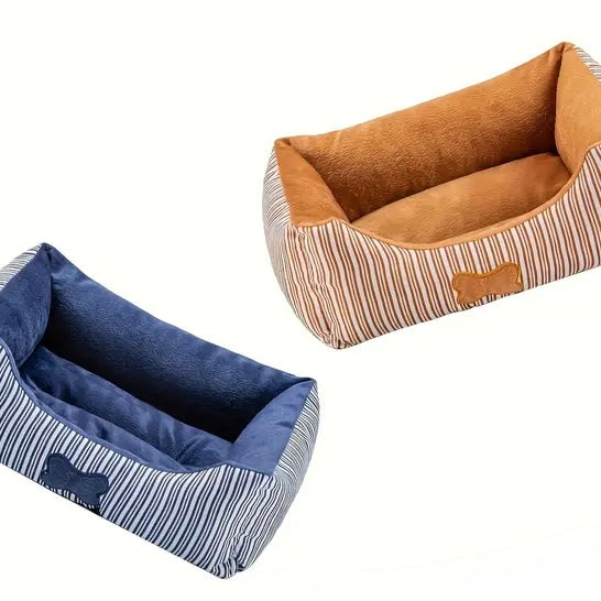 Striped Pillow Bed