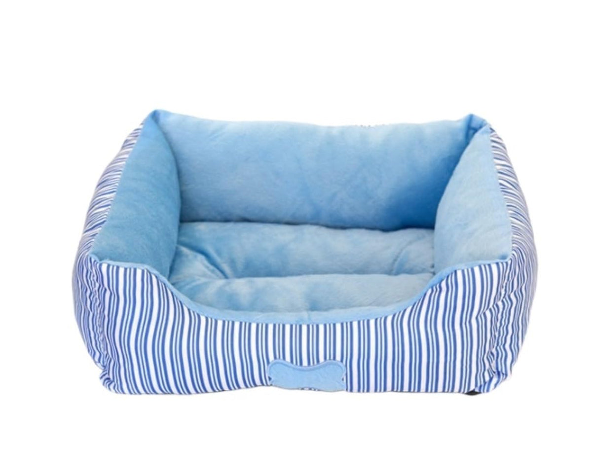 Striped Pillow Bed