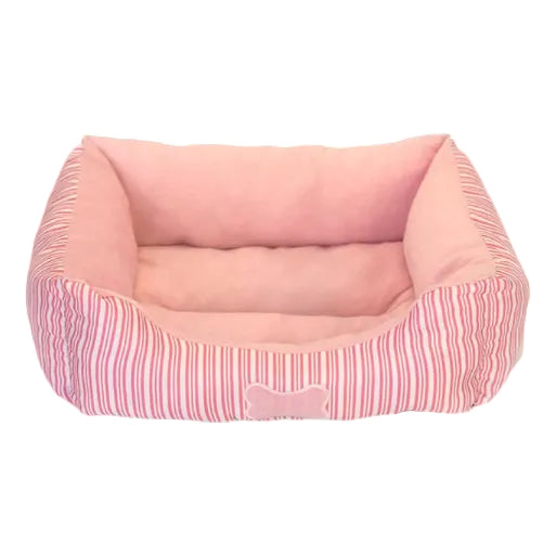Striped Pillow Bed