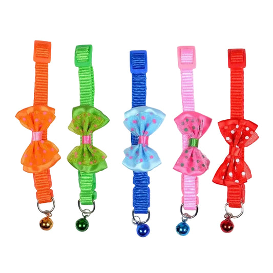 Cat Colorful Bow Collar
