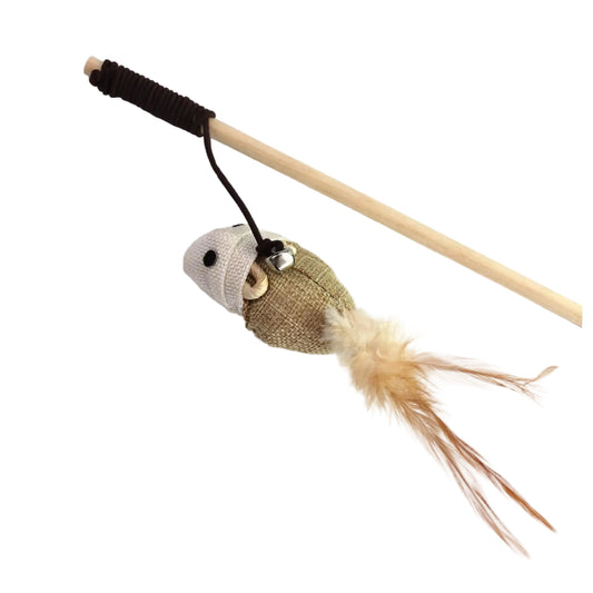 Fish Wooden Stick