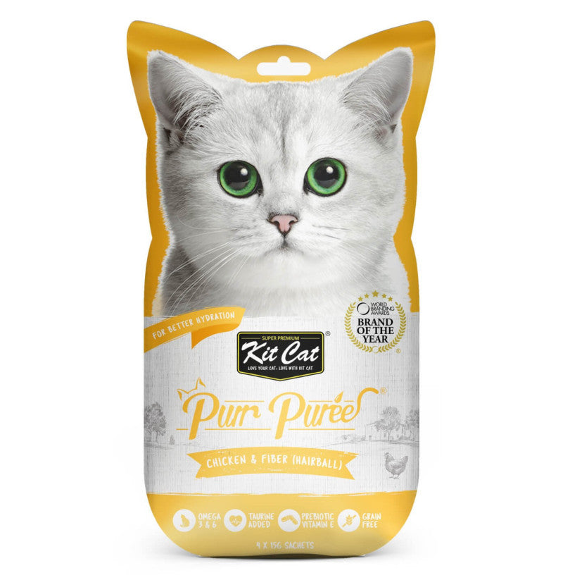 Kit Cat Purr Pure - Chicken & Fiber