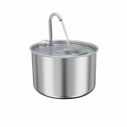 Round Stainless Steel Water Fountain 3.2L