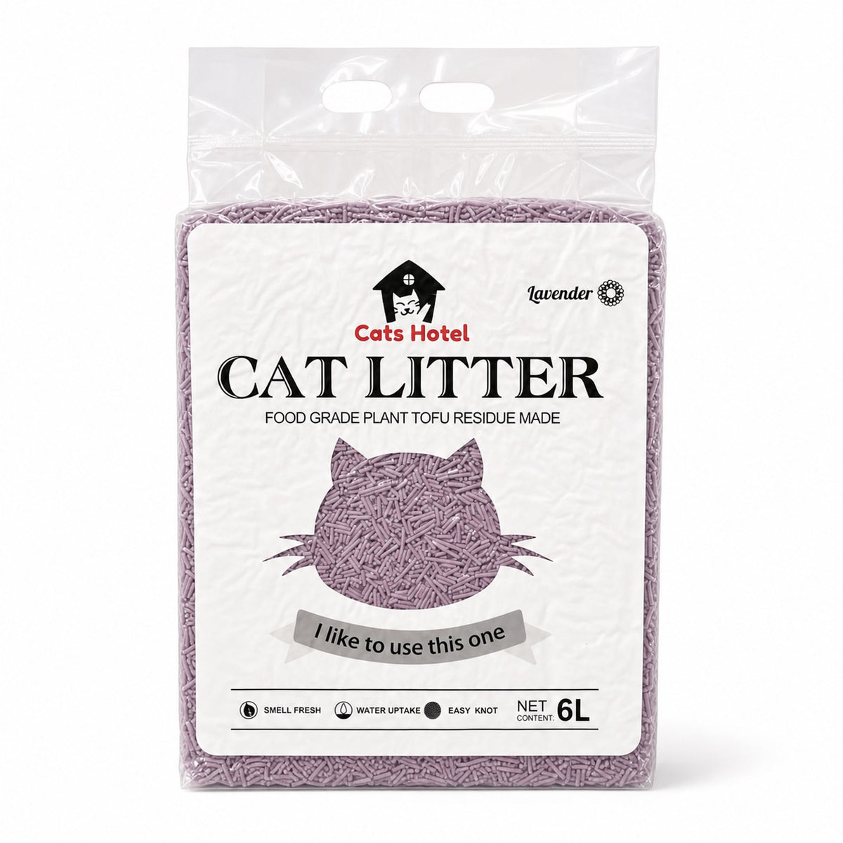Cats Hotel Tofu Litter - Lavender