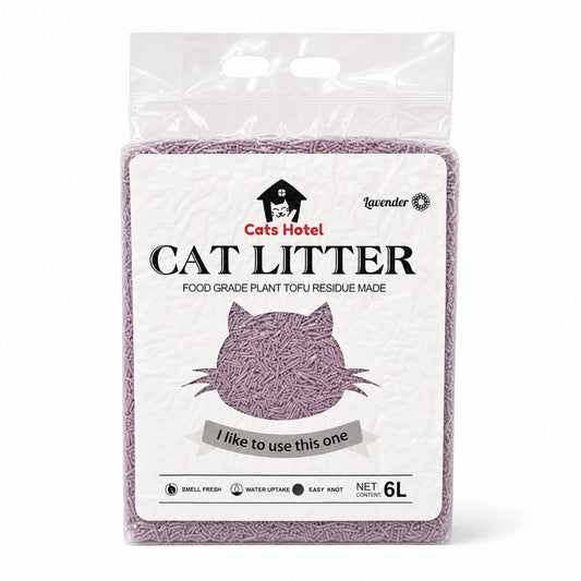 Cats Hotel Tofu Litter - Lavender